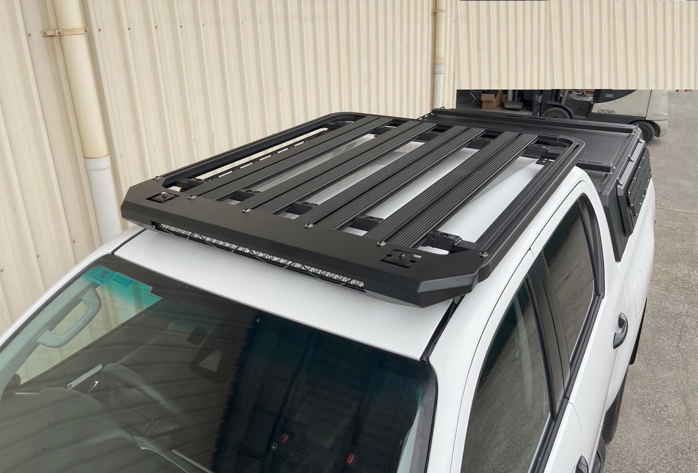 On Sale! Alloy Roof Rack Light Bar Kit For Toyota Hilux N80 2015 to ...