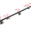 Roof Rack Rails for Isuzu MU-X/Holden Trailblazer - Image 2