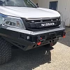 Revolution Bullbar for Navara NP300 D23 2015-19 Airbag Compatible ADR Matte Black Steel - Image 2