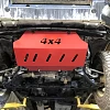 Bash Plate Red Fits Ford Ranger PX123 Ute 2012-2020 3mm Front Engine Sump Guard  - Image 1
