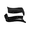 6" Bolted Matte black Fender Flares Set - Image 4
