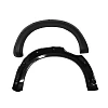 6" Bolted Matte black Fender Flares Set - Image 5