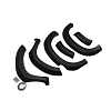 Jungle Fender Flares Wheel Arch fit Toyota Hilux 2012-2015 Matte Black Rough Finish 6pc - Image 3