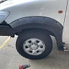 Front Fender Flares fit Toyota Hilux 2012-15 N70 Jungle Style 2PC Wrinkle Black Wheel Arch - Image 8