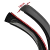 Fender Flare Kit Slim Matte Black Guard Trim Fits Ford Ranger PX2 MK2 2015-18 - Image 6
