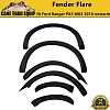 Fender Flare Kit Slim Matte Black Guard Trim Fits Ford Ranger PX3 MK3 2018-2021 - Image 1