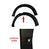 Fender Flares OEM Deisgn Matte Black fits Triton MQ 2015-2018 4WD Wheel Arche 4pcs - Image 5