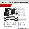 Hi Lift High Jack & Shovel Holder 4X4 Off Road 4WD Roof Rack Mount high lift - Image 1
