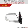 Chrome Electric Door Mirror with Indicator  for Toyota Hilux SR5 7/11-9/15-RH Side - Image 1