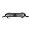 Slim Nudge Bar fits Navara NP300 2014-Onwards D23 Light Bar Powder Coated Black  - Image 2