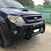 Nudge Bar fit Toyota Hilux N70 Gloss Black Steel Grill Guard 2005-2015 4WD 2WD - Image 5
