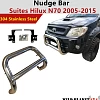 Nudge Bar fit Toyota Hilux N70 304 Stainless Steel Grill Guard 2005-2015 4WD 2WD - Image 11