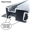 Universal Aluminium Car Trailer Canopy Roof Rack Modular Platform 2100mm x 1300mm - Image 9