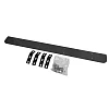 Car Rack Aerodynamic Roof Wind Fairing Air Deflector Kit Black  - Image 6