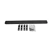 Car Rack Aerodynamic Roof Wind Fairing Air Deflector Kit Black  - Image 7