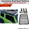 Aluminium Roof Rack for Jimny Platform Slimline 2018 Onwards 160x130cm Low Profile - Image 12