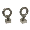 2 X Stainless Steel Eye Bolt Tie Down Kit for Platform Roof Rack fix The 4WD Awning  - Image 3