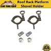 Stainless Steel Multi Purpose Shovel and Conduit Holder Bracket - Image 1