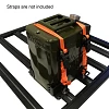 Roof Platform Jerry Can Holder Multi Fit Tank Tool box fit Rhino Rack and other with Channel Mount - Image 4