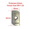 Channel Nut Bolt 4 Set 18x35mm M8 Fit Rhino Rack Platform Roof Rack Fastener T & C Roof Channel Rack - Image 6