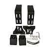 A pair Universal Gutter Mount Bracket 20cm-23cm for High Roof Roof Basket Pajero Troopy LC70 - Image 7