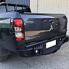 Rear Bar Bumper For Mitsubishi Triton MQ MR 2015-Onwards Protection Tow Heavy Duty 4WD - Image 5