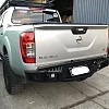 Rear Bar Step for Nissan Navara NP300 2014 - On Protection Bumper D23 Heavy Duty 4WD - Image 2