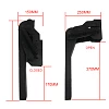 Rear Ute Tub Step suites Ford Ranger PX123 2012-On 4WD Heavy Duty Folding T-Steps - Image 2
