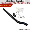 Black Stainless Steel Snorkel for Ford Ranger PX MKI MKII MKIII - Image 6