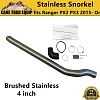 Stainless Snorkel Air Intake fits Ford Ranger PX2 PX3 2015-On Brushed 4'' 304 4WD - Image 3