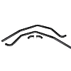 Heavy Duty Steel Side Steps / Rock Sliders with Brush Bars for Mazda BT-50 - Image 3