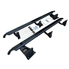 Heavy Duty Steel Side Steps / Rock Sliders with Brush Bars for Mazda BT-50 - Image 2