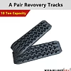 Pair Recovery Tracks 4WD 4x4 ATV Black Offroad Tyre Ladder Caravan Sand Mud Snow - Image 5