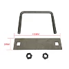 Stainless Steel U Bolt Kit M8 80MM Length with Nylon Nut 4X4 Roof Rack Basket Universal - Image 3