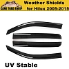 Premium Weathershields Window Visor for Hilux Dual Cab 05-15 Toyota Slim Fit  - Image 1