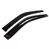 Premium Weather Shields Window Visor 4pcs for Toyota Landcruiser 100 Series 1998-2007 SUV Wagon Tinted Black - Image 3