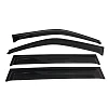 Premium Weather Shields Window Visor 4pcs for Toyota Landcruiser 100 Series 1998-2007 SUV Wagon Tinted Black - Image 5