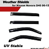 Premium Weather Shield Window Visor Weathershields for Nissan Navara D40 06-15 - Image 8
