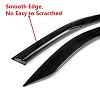 Premium Weathershields for Hilux Dual Cab 2015-20 Toyota Slim Fit Design N80 - Image 4