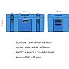 50+160L Poly Tool Box Storage Grey - Image 8