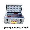 50+90L Poly Tool Box Storage Grey - Image 2