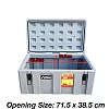 90L Poly Tool Box Storage Grey - Image 2