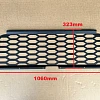 TRADECAP Canopy Rear Door Window Security Screen Steel Guarding Panel for Triton MR MQ Only - Image 2
