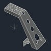 Universal Tub Rack 275mm Leg Bracket Set Multi function Carrier Cage Hilux Ranger Triton Navara Dmax Cannon All Ute - Image 1