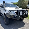 Combo Deal Overland Bullbar + Rock Sliders + Brush Bars for TOYOTA HILUX N70 Post Facelift Model 2012-2014 - Image 14