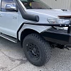 Combo Deal Overland Bullbar + Rock Sliders + Brush Bars for TOYOTA HILUX N70 Post Facelift Model 2012-2014 - Image 3