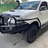 Combo Deal Overland Bullbar + Rock Sliders + Brush Bars for TOYOTA HILUX N70 Post Facelift Model 2012-2014 - Image 1