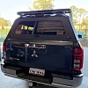 Gen 1 Steel Canopy for Mitsubishi Triton MV + with Pet Window Doors and Roof Rack Combo Deal - Image 17