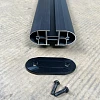Heavy Duty Alloy 135x9.5cm Cross Bar with Bolts set Compatible with Canopy Gen1 and 2 Roof Rails - Image 7