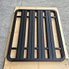 150x125cm Alloy Flat Roof Rack Platform Aluminium with Hardware for Canopy Mounting - Image 1